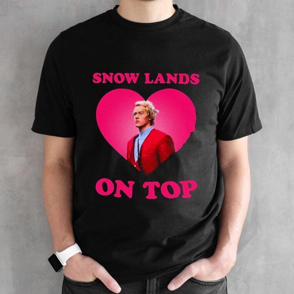 Coriolanus Snow Lands Love On Top Graphic T-Shirt Movie Fan  Tee